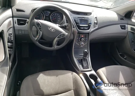 2016 Hyundai Elantra Se z USA, uszkodzony, nr VIN 5NPDH4AE1GH689927